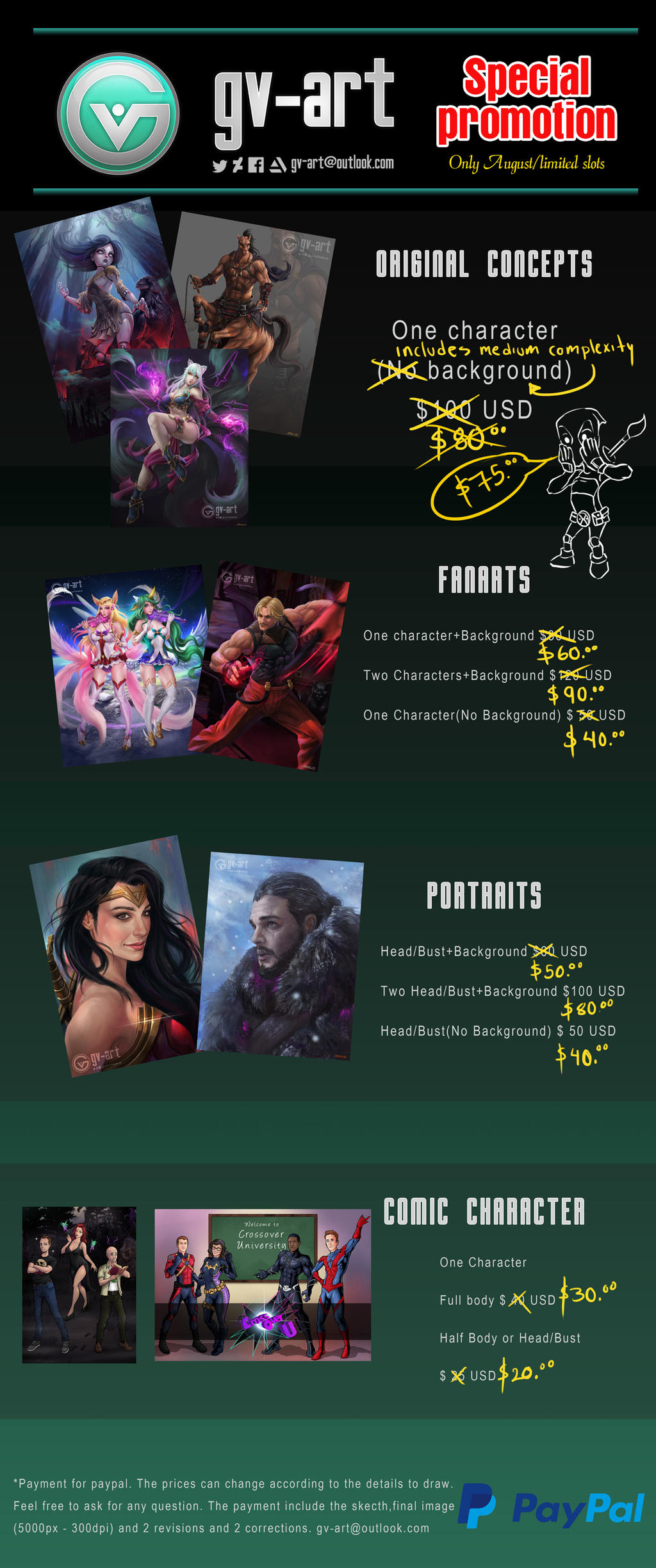 Deviantart Promotion SPECIAL PROMOTION!! (CLOSED) by gv-art on DeviantArt