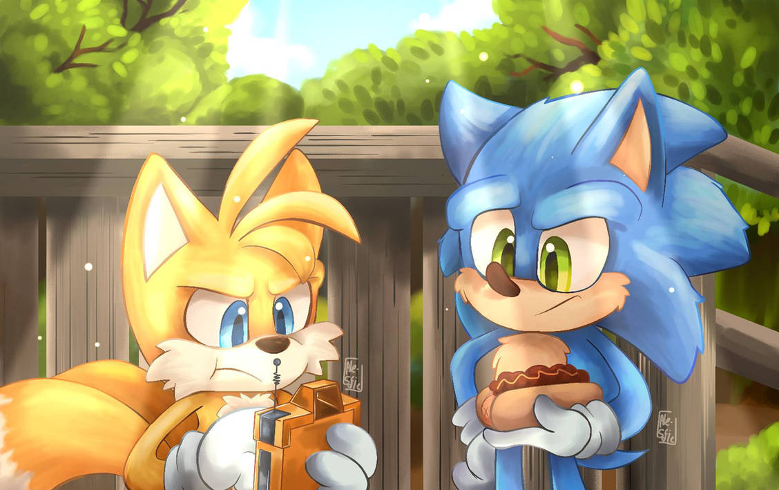 Sonic and Tails (sonic 29th anniversary) by Astiell-Aleks on DeviantArt