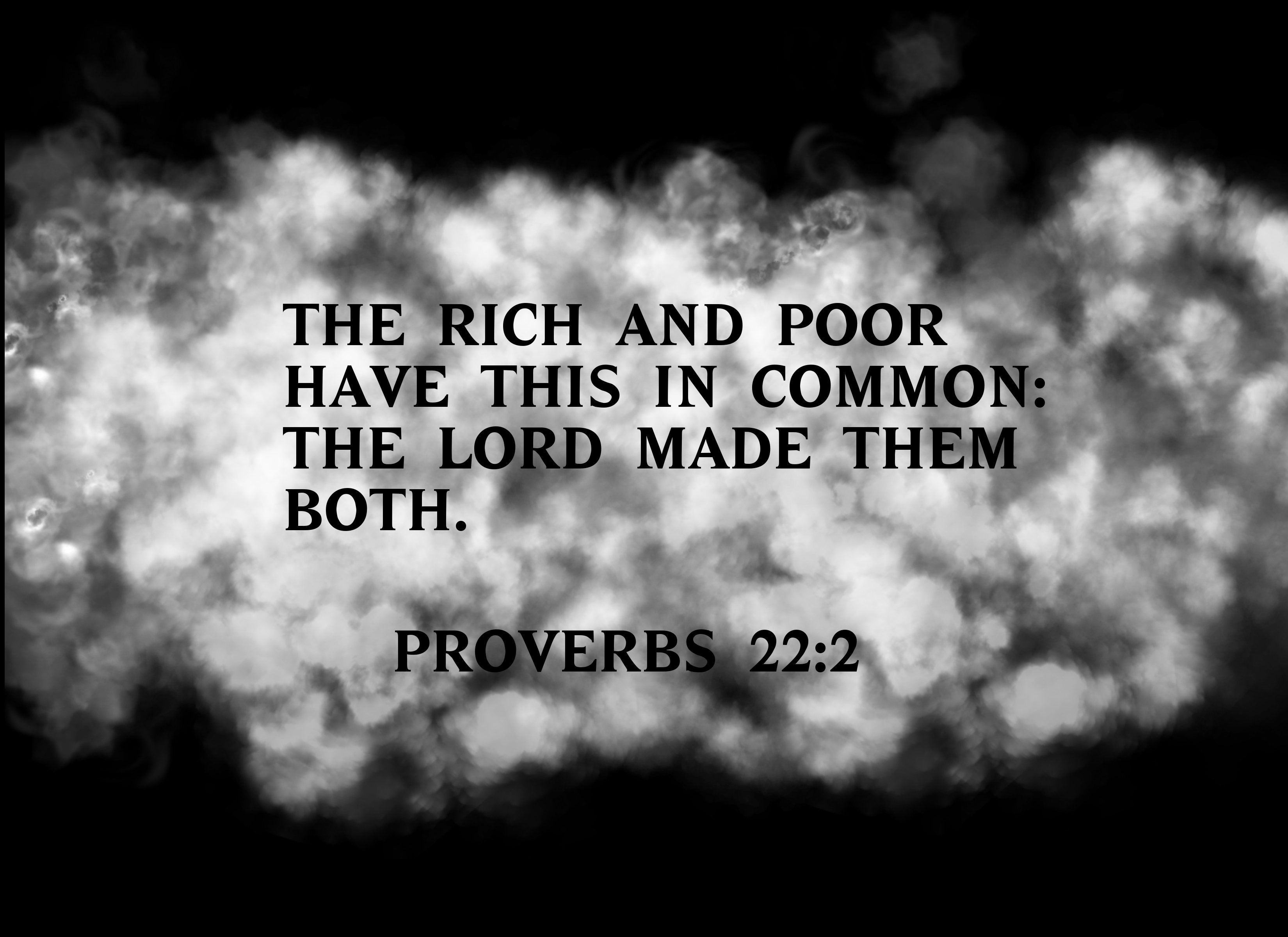 Proverbs 22:2