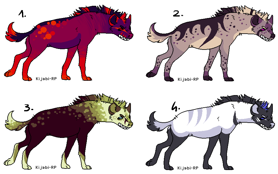 CLOSED - Hyena adopts