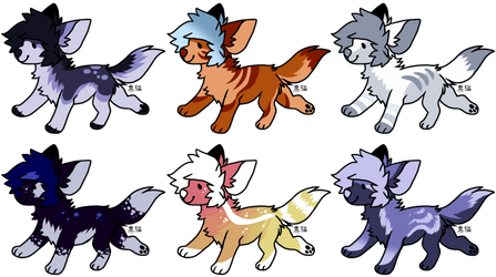 [6/6 OPEN] - Smol dogs adopts [price lowered]