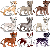 [7/9 OPEN] Lion Cubs Adopts