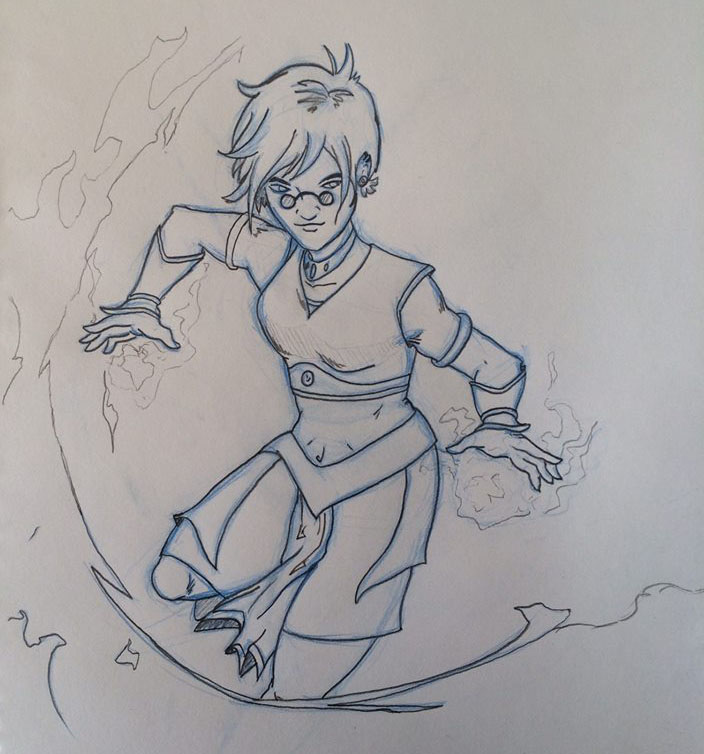 Minami - The Firebender