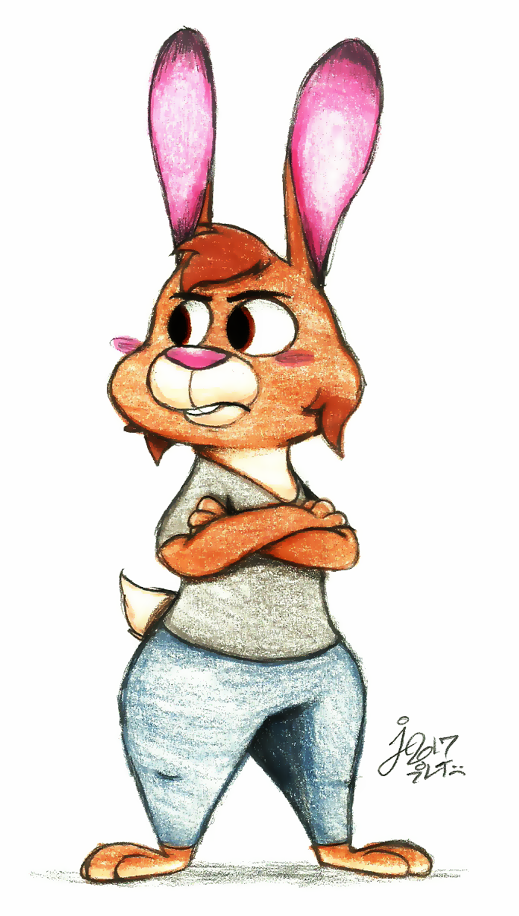 Myself As a Rabbit (Jules)