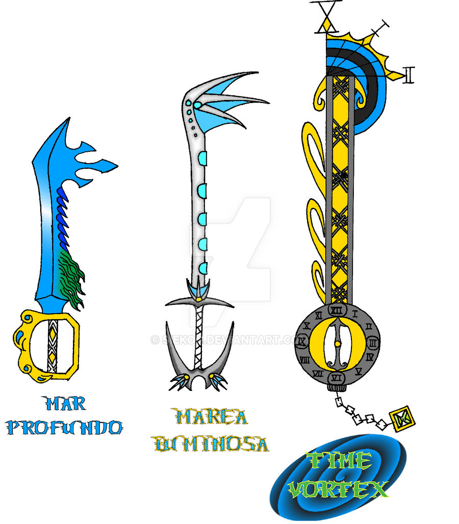 Keyblade pack 5 by Siekon on DeviantArt