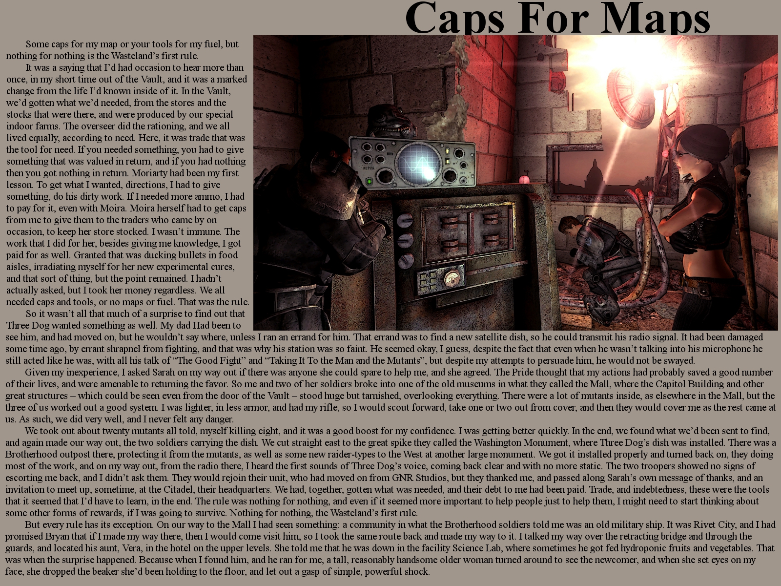 Page 5: Caps For Maps