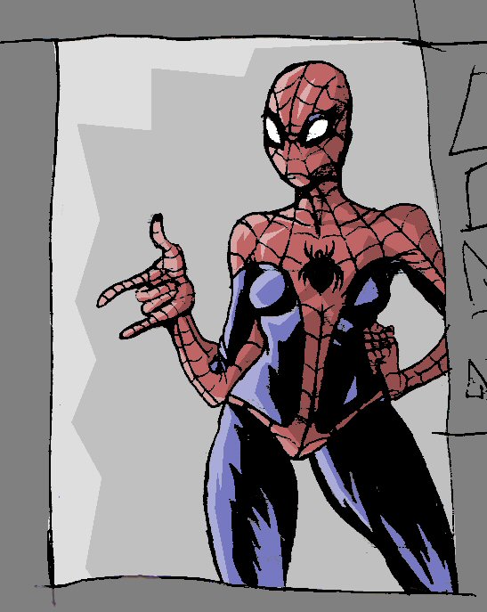 Spider-Girl Design COLOR