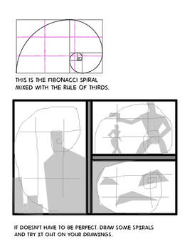 The Golden Mean Fibonacci Spiral and RuleOfThirds