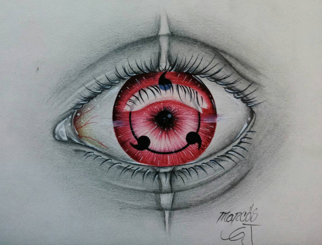 Drawing Ojo Sharingan by Marcos385 on DeviantArt
