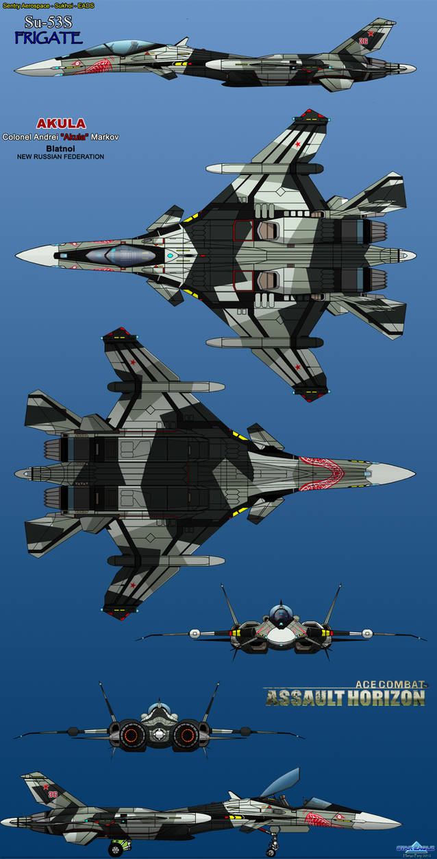 Sukhoi Su-53S Frigate by StarEagle711 on DeviantArt