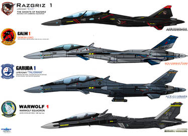 IFXs - ACE COMBAT 5, Zero, 6, Assault Horizon
