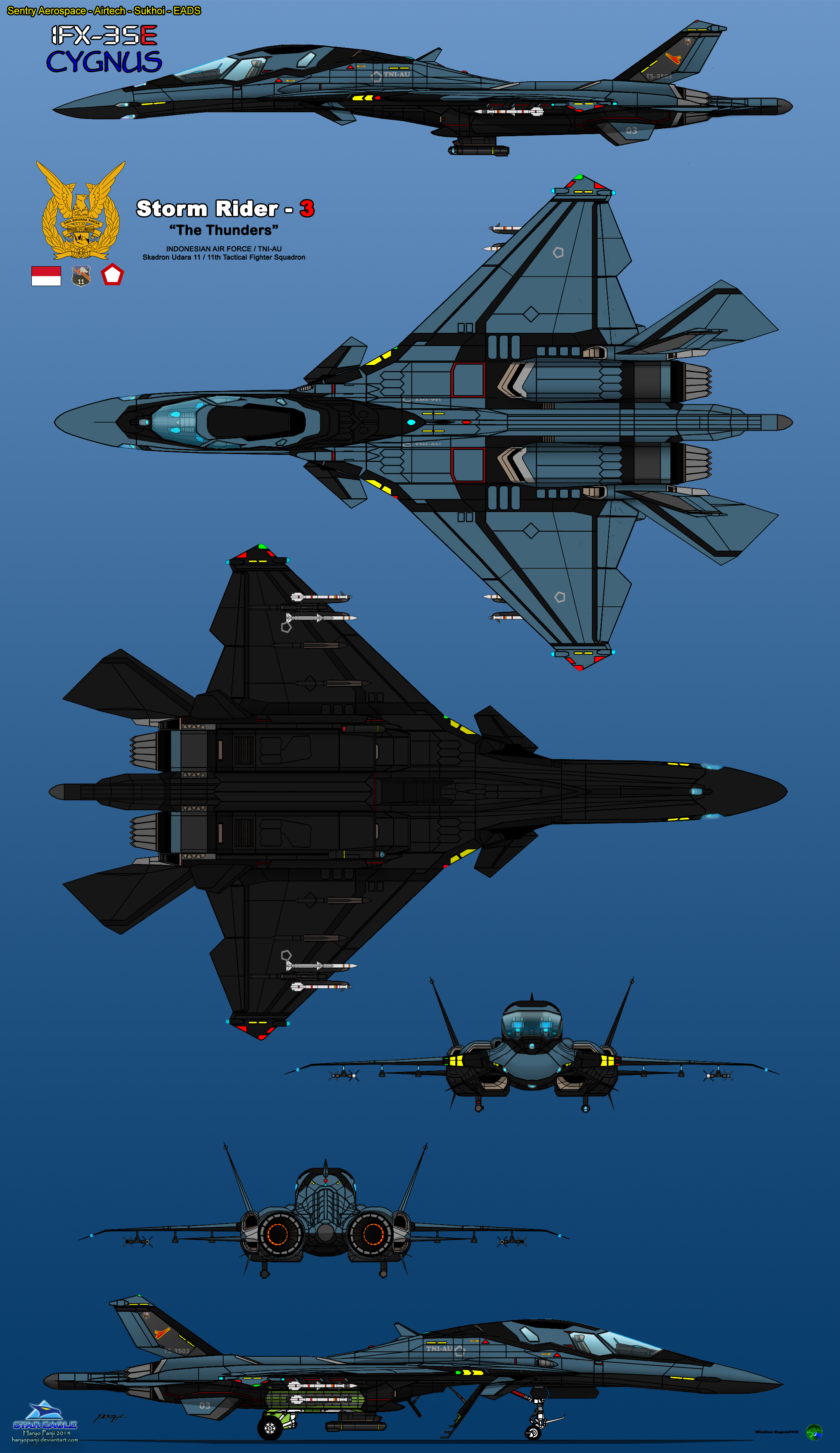 IFX-35E (Strike) Cygnus - TNI-AU