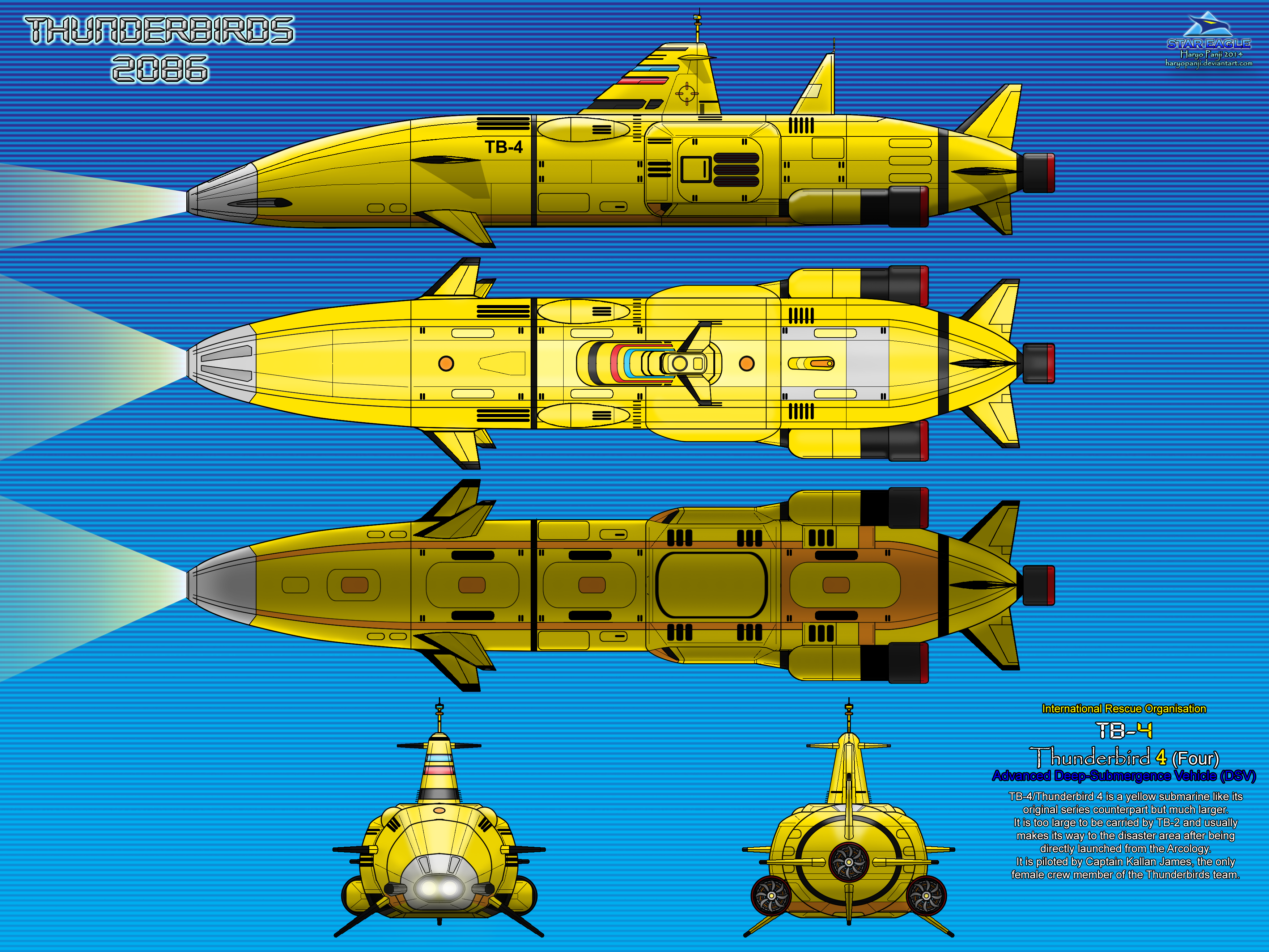 Thunderbird 4 (TB-4) Deep Submergence Vehicle