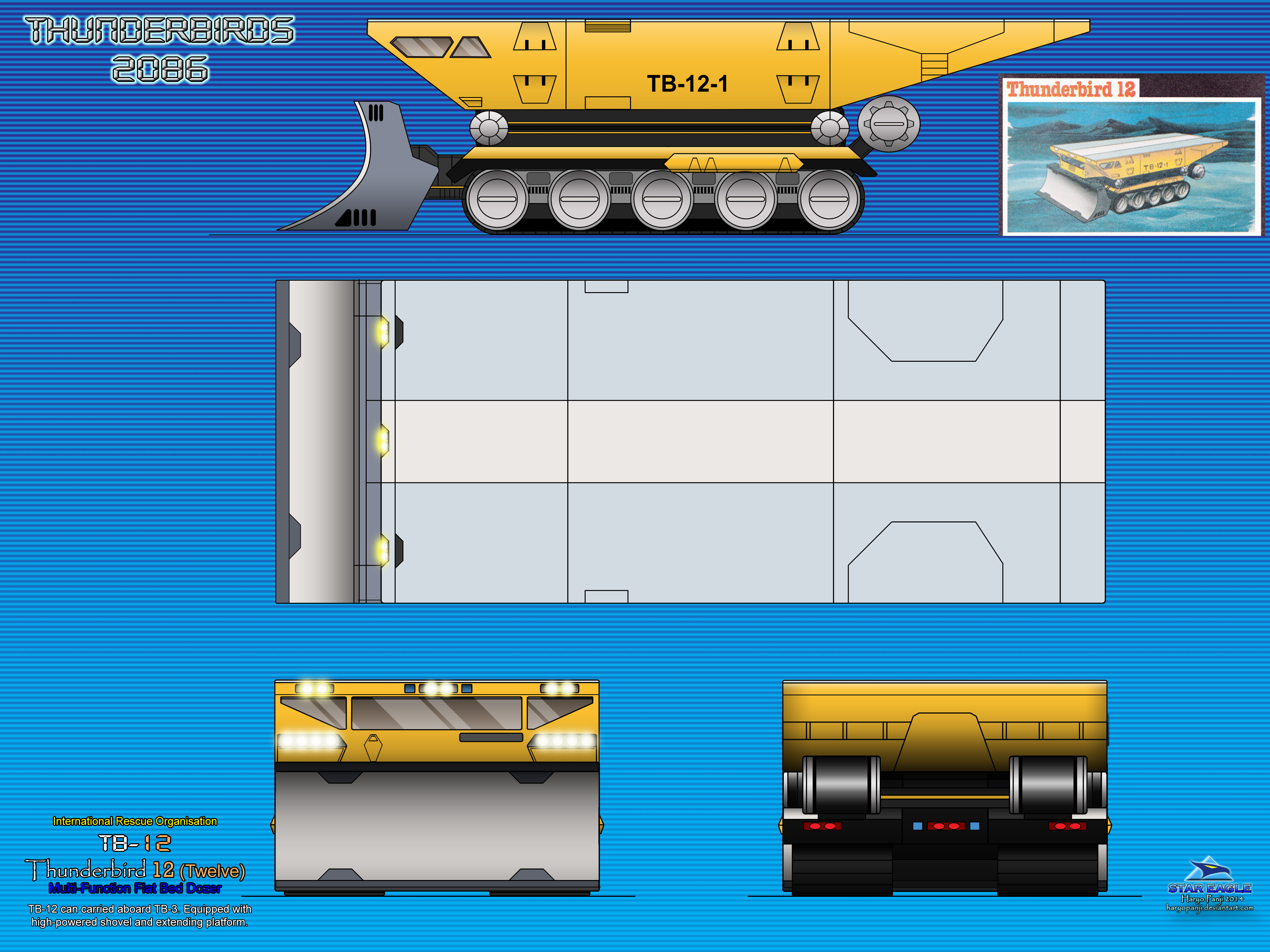 Thunderbird 12 (TB-12) Multi Purpose Bulldozer