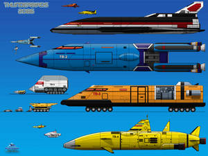 Thunderbirds 2086 Vehicles