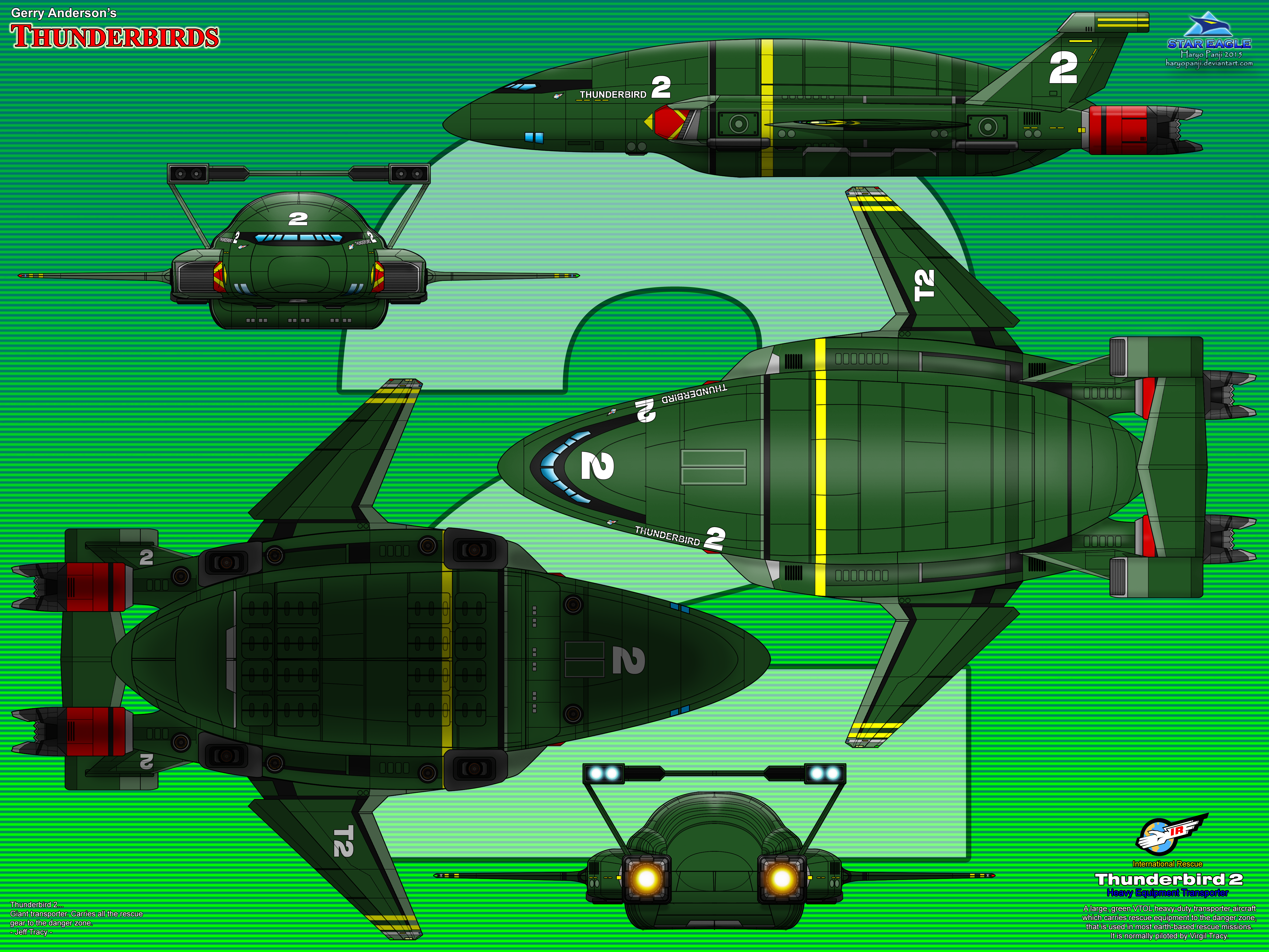 Thunderbird 2 - Heavy Duty Transporter