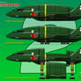 Thunderbird 2 - Side Profiles