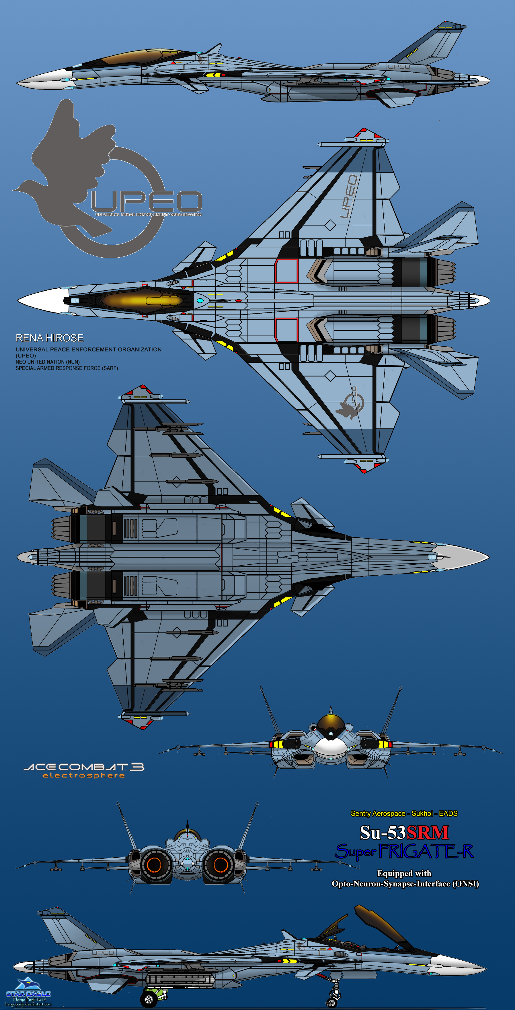 Su-53SRM Super Frigate-R UPEO - Rena