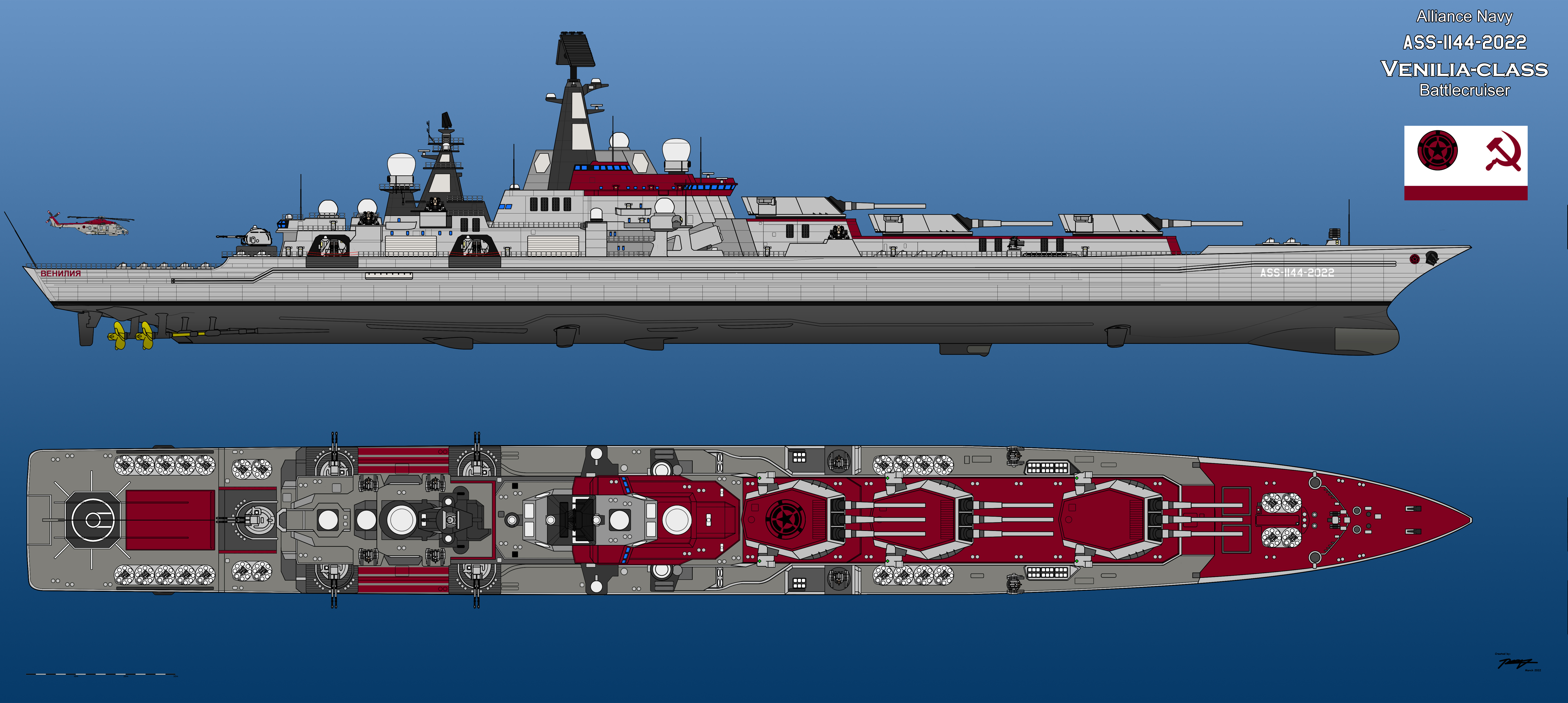 Commission - Warship designs by Daemoria on DeviantArt