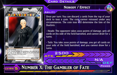 Number X: The Gambler of Fate | NBDY-EN003