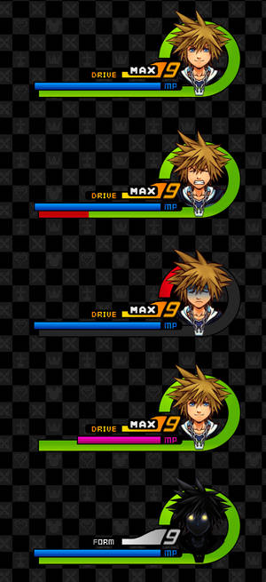 KH2 Heads-Up Display Recreation Attempt.