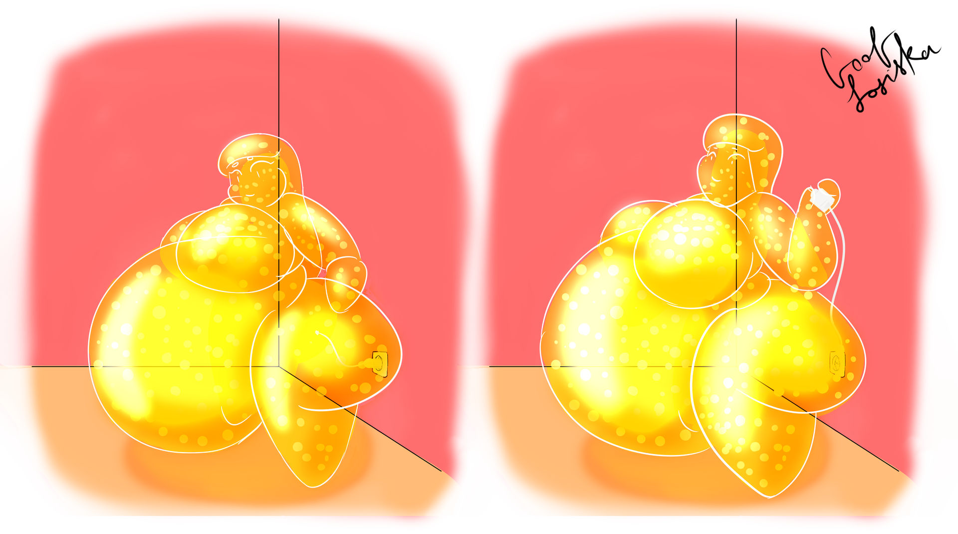 Electric slime is charging, part 3