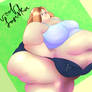 Redhead let herself go