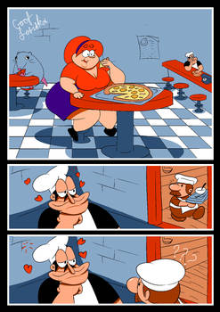Peppino asks on a date pg1