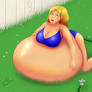 Pleasuring belly expansion