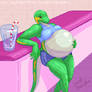 It was a BIG milkshake