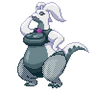 My custom pokemon fusion Goodra-Absol 446.310a