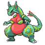 My custom pokemon fusion Rayquaza-Nidoqueen 342.31