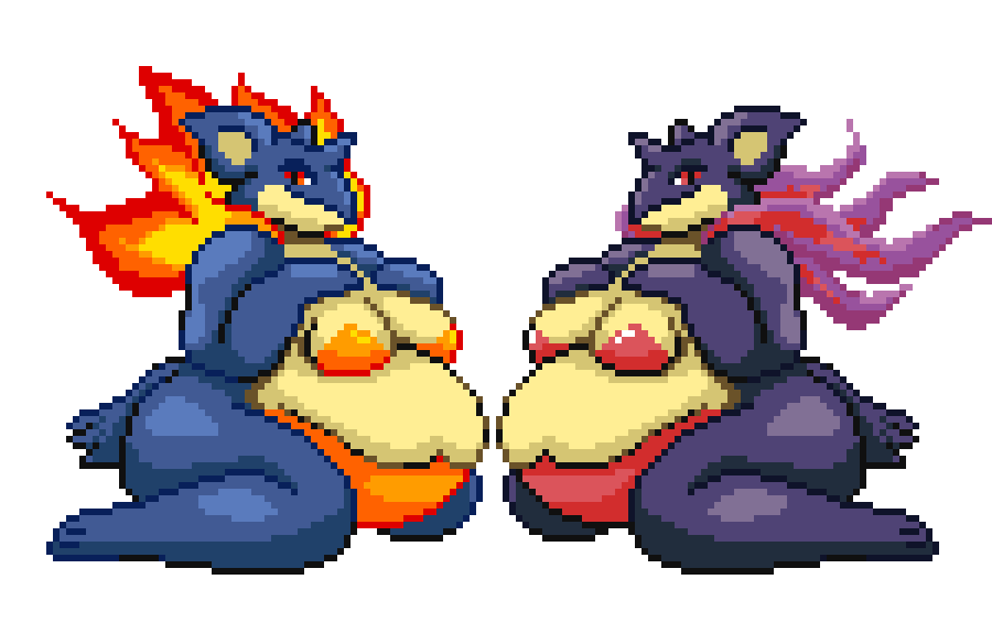 Custom pokemon fusion TyphlosionNidoqueen157.31ab