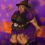Rhonda in her Halloween Costume