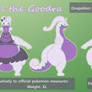 Pearl the Goodra character sheet
