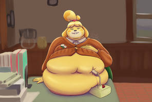 Isabelle invites for lunch