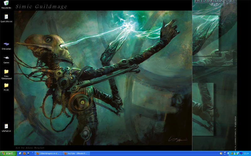 Simic Destroy Desktop - Apr. '10 - Simic by 13blackdragons on DeviantArt