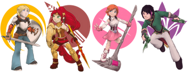 RWBY - Itty Team JNPR