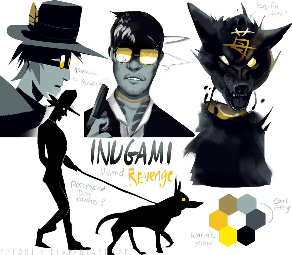 Fgo Inugami Inugami Concept Art by Pheoniic on DeviantArt