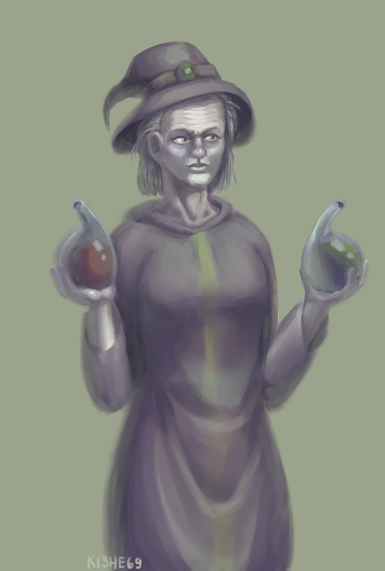 Minecraft witch by k13he69 on DeviantArt