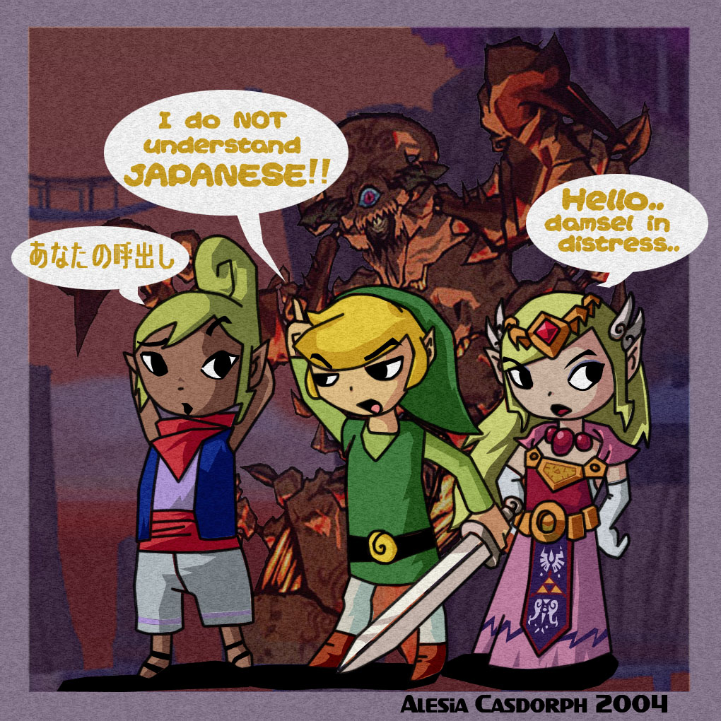 Tetra, Link and Zelda Fanart