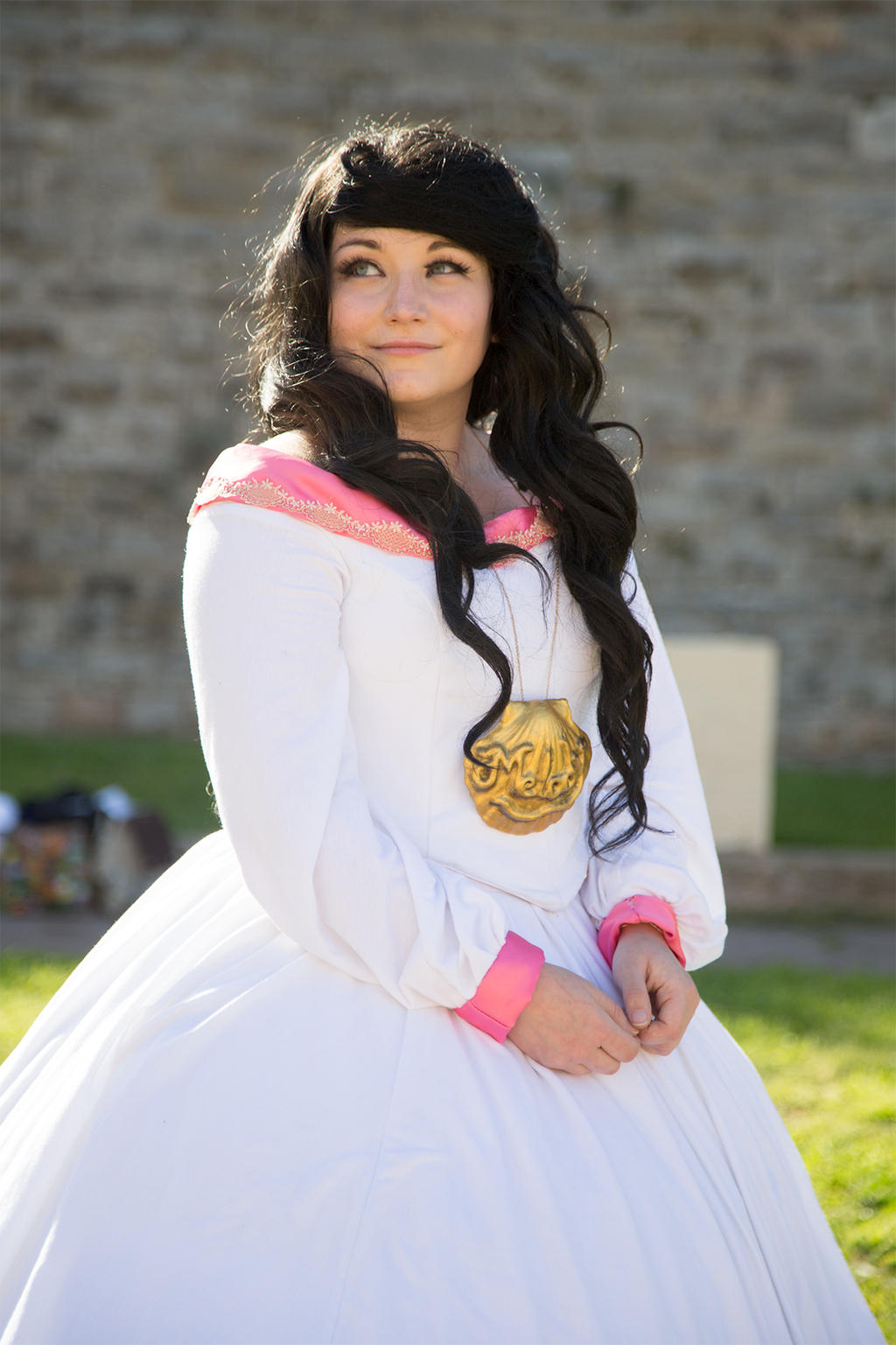 melody the little mermaid dress Custom Princess Melody Cosplay Costume from The Little Mermaid II Return to the Sea