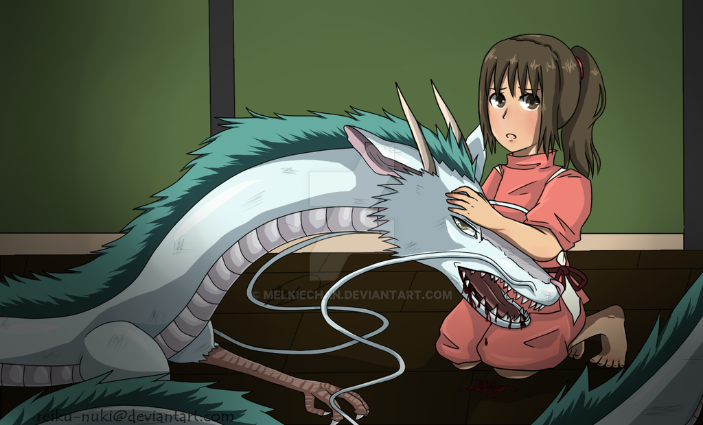 I'll Protect You (DragonHaku and Chihiro/Sen)