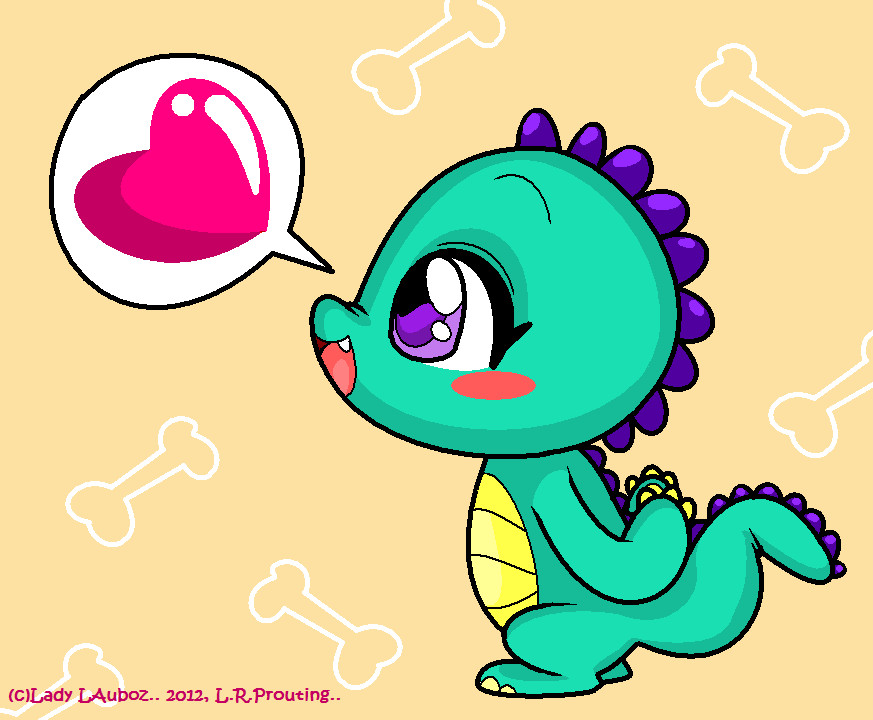 Gotta love em lil dino's!