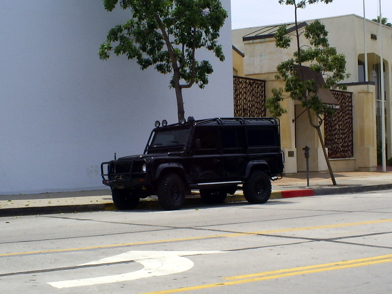 BLACKED OUT Land Rover 110