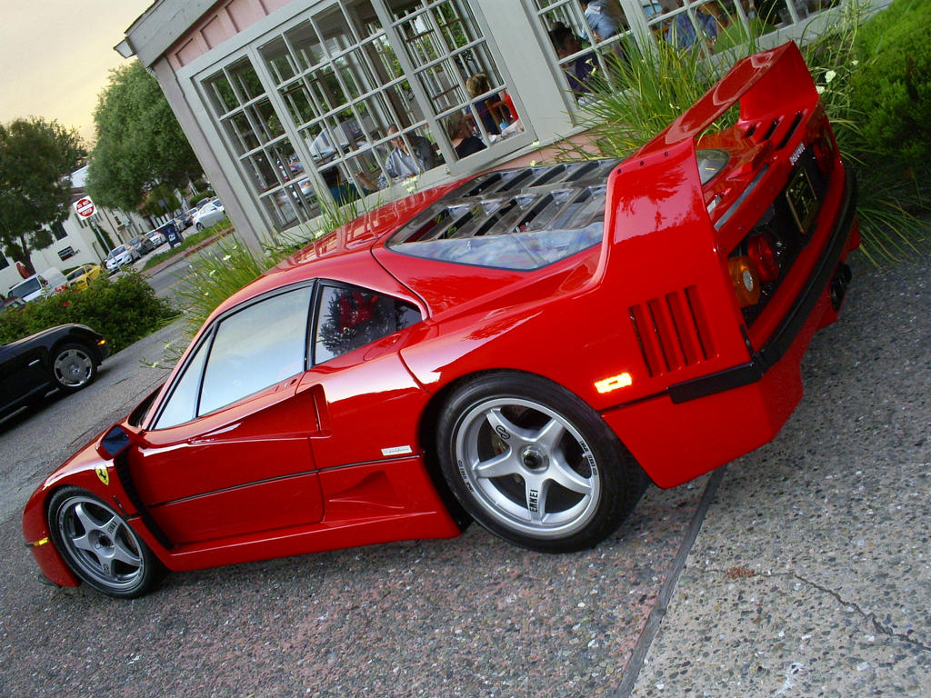 Ferrari F40 in Monterey