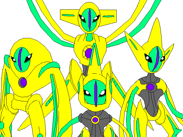 Shiny Deoxys And It's Formes