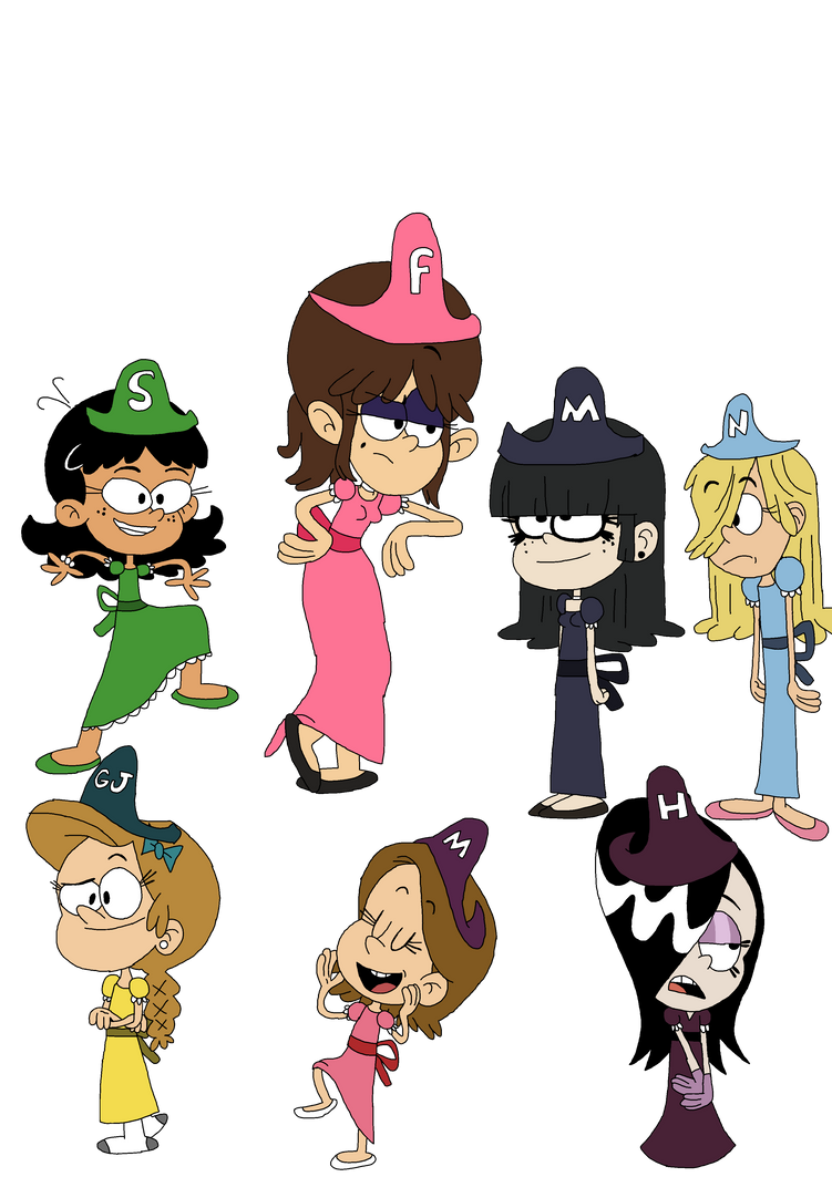 7 princesses by Kabutopsthebadd on DeviantArt