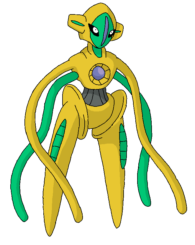 Shiny deoxys normal form by Kabutopsthebadd on DeviantArt