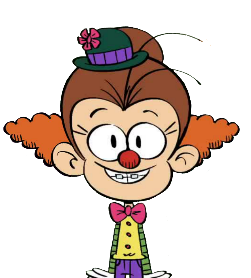 Luan the clown by Kabutopsthebadd on DeviantArt